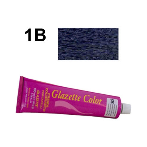 GLAZETTE Color 1B farba do wł.100ml niebieska noc